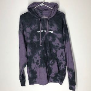 neon riot | Tops | Neon Riot Beyond The Surface Tiedye Hoodie | Poshmark
